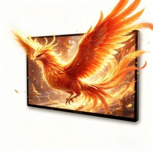 110 Inch Naked Eye 3D Retail Advertising Screen 4K Resolution Glasses-Free 3D Commercial Display