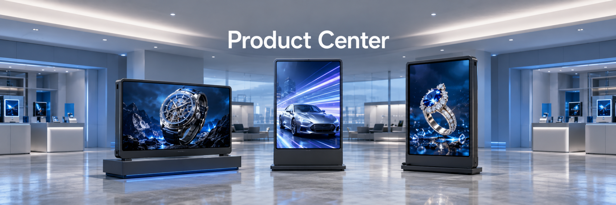 Naked Eye 3D LCD Display Product Center